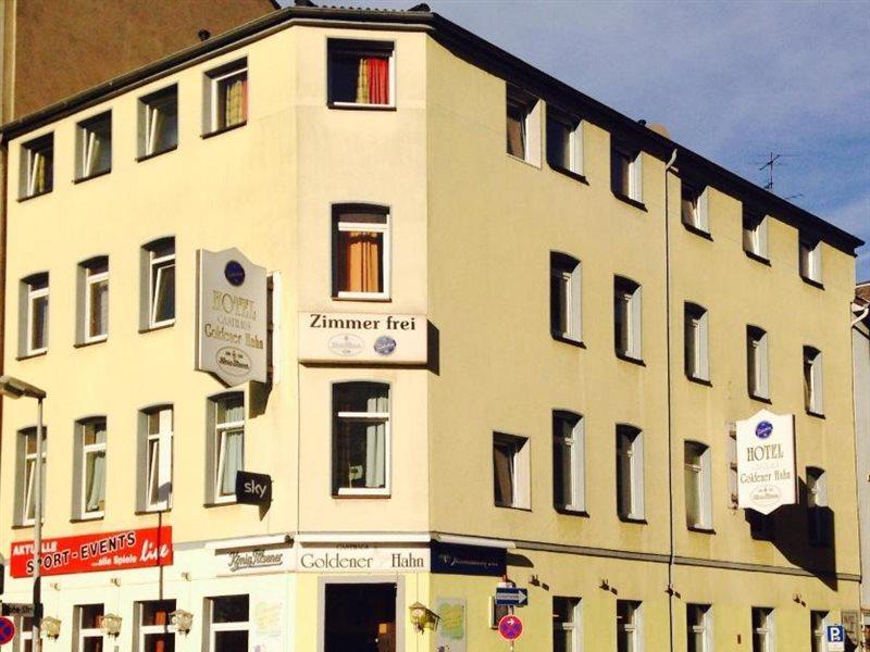 Hotel Goldener Hahn Duisburg Buitenkant foto