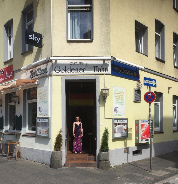 Hotel Goldener Hahn Duisburg Buitenkant foto