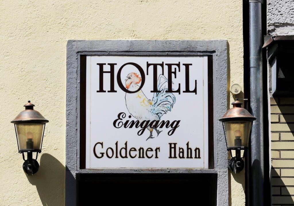 Hotel Goldener Hahn Duisburg Buitenkant foto