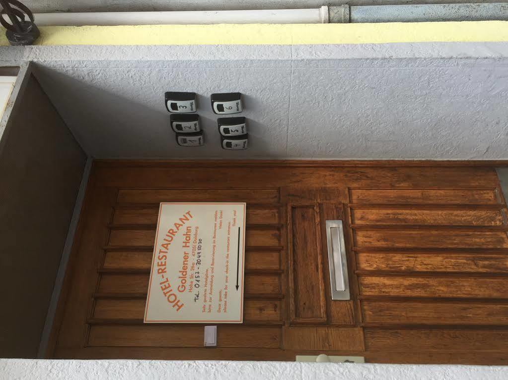 Hotel Goldener Hahn Duisburg Buitenkant foto